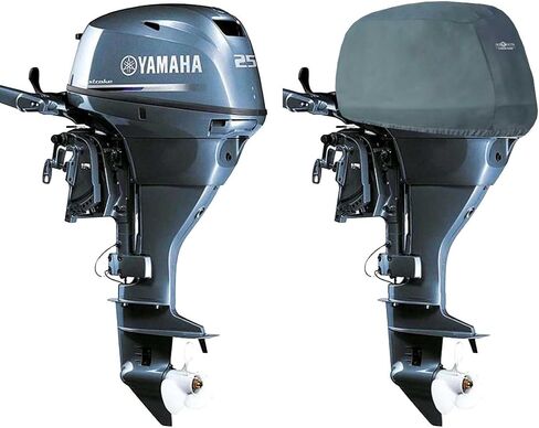 Oceansouth Custom Fit Cowling Storage Covers for Yamaha Outboard Engine (F250, F300 (2023) & F350 V6 4.3L (2024)) (Not to be Used Whilst Engine is Running) in Kuwait