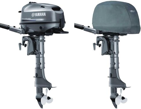 Oceansouth Custom Fit Cowling Storage Covers for Yamaha Outboard Engine (F250, F300 (2023) & F350 V6 4.3L (2024)) (Not to be Used Whilst Engine is Running) in Kuwait
