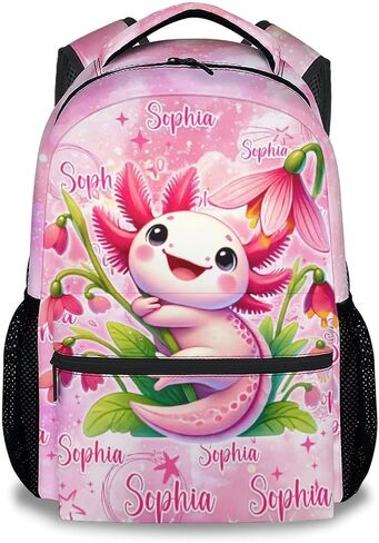 Personalized Backpack - Unicorn Backpack for Girls - Custom Kids School Bag with Name - 17 Inch Customized Toddler Bookbag for Preschool Elementary in Kuwait