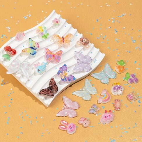 Bling Crystal Shoe Charms for Women Lovely Pink Flower Charms for Girls in Kuwait