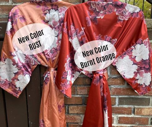 Bridesmaid Gifts, Bridesmaid Robes, Wedding Robes, Bridal Party Gift, Bridesmaid Robe, Satin Robe, Bridal Party Robes, Personalized Robe in Saudi Arabia