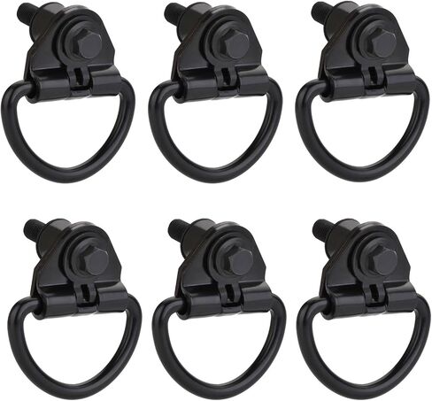 6PCS Rear Cargo Tie Down Hook Compatible with 2015-2023 Ford Transit 150 250 350 Cargo D Hooks Replace BK21V550A74AD,V550A74-AD in Kuwait