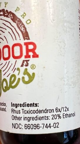 Outdoor Joe's Rhus Toxicodendron Oral Solution in Saudi Arabia