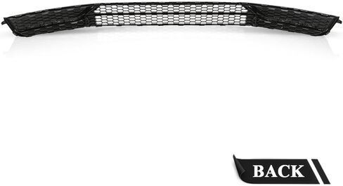 G-PLUS Front Bumper Lower Grille & Fog Light Bezel Compatible with Volkswagen Jetta Sedan 2011-2014 Black (NOT Fit any Wagon Models) 5C6853671RYP, 5C68536659B9, 5C68536669B9, VW1036120 Chrome Grill in Saudi Arabia