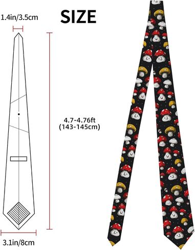 DEKIFNHG Men'S Tie Funny Casual Neckties For Men Holiday Season Party Gifts in Kuwait