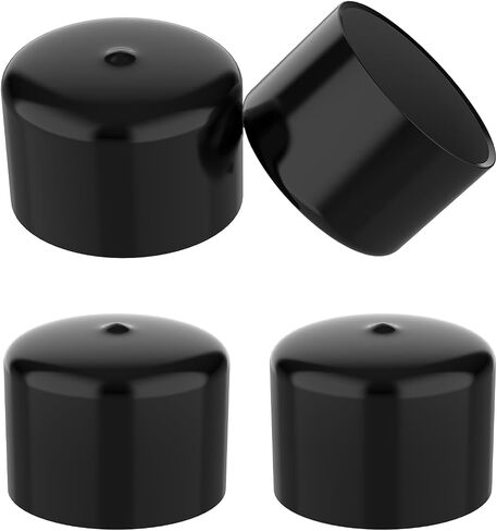 1.98-Inch Bearing Bars Cover, 4 Pcs Rubber Bearing Protector, Trailer Bearing Dust Cover for Bearing Dust Protector Replacement in Saudi Arabia
