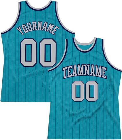 Custom Name Team Name Number White Black Pinstripe Black-Orange Authentic Basketball Jersey, Personalized Basketball Jersey in Saudi Arabia