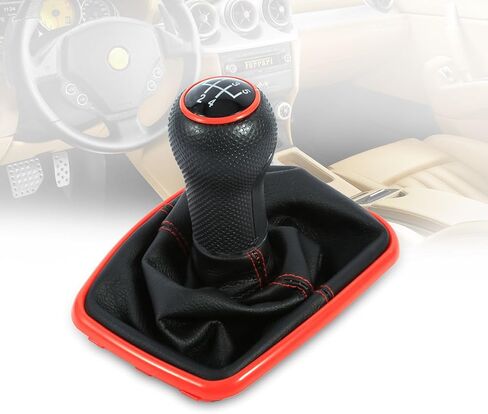 Keenso 5 Speed Gear Shift Knob Gaitor Boot for Mk4 Bora 1999-2004 in Saudi Arabia
