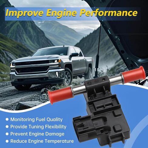 FUSCH E85 Flex Fuel Sensor with Connector Pigtail Compatible with GM Series Replace# 13507128 in Saudi Arabia