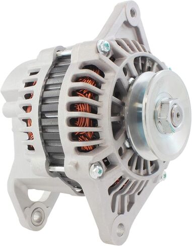 New Premium Alternator Compatible with Nissan Forklift Applications 12 Volt 50 Amp CW Rotation w/ 1 V Groove Pulley A5T06671 23100-G5110 A-80415 23100G5110 90-27-3279 A005T06671 A005T06671ZC 11988 in Saudi Arabia