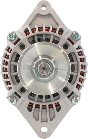 New Premium Alternator Compatible with Nissan Forklift Applications 12 Volt 50 Amp CW Rotation w/ 1 V Groove Pulley A5T06671 23100-G5110 A-80415 23100G5110 90-27-3279 A005T06671 A005T06671ZC 11988 in Saudi Arabia