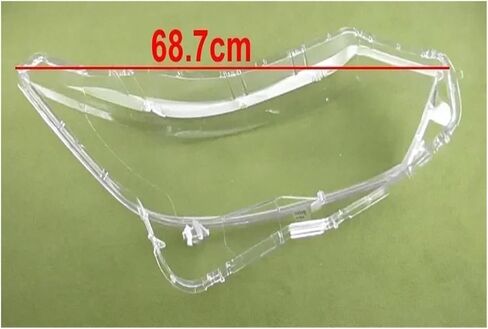 Headlight Housing Compatible For Nissan Qashqai 2019 2020 LED Xenon Headlamp Cover Lamps Headlight Shell Lens Plexiglass Replace The Original Lampshade(2PCS left and right) in Saudi Arabia