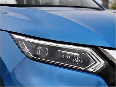 Headlight Housing Compatible For Nissan Qashqai 2019 2020 LED Xenon Headlamp Cover Lamps Headlight Shell Lens Plexiglass Replace The Original Lampshade(2PCS left and right) in Saudi Arabia