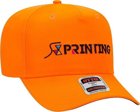 OTTO Cap 5 Panel Mid Profile Baseball Cap | Bulk Packs in Saudi Arabia