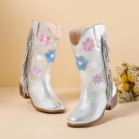 فتيات رعاة البقر أحذية الأطفال طفل رعاة البقر المطرز in Kuwait