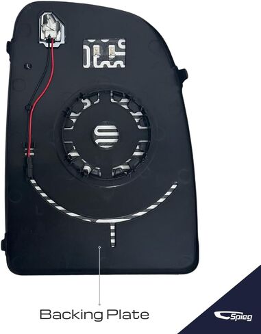 Spieg Passenger Side Mirror Glass For 2020-2025 RAM Promaster 1500 2500 3500 مراقبة بقعة عمياء ساخنة BSM مع لوحة دعم يمين 6ZD76JXWAA in Kuwait