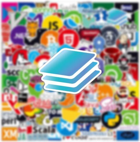 103Pcs Downtown Girl Aesthetic Stickers,Trendy Y2K Stickers Cool Trendy 2000s Stickers, Vinyl Downtown Girl Stickers Party Favors & Decorations, Waterproof Decals for Laptop，Gifts for Adults Teens. in Saudi Arabia