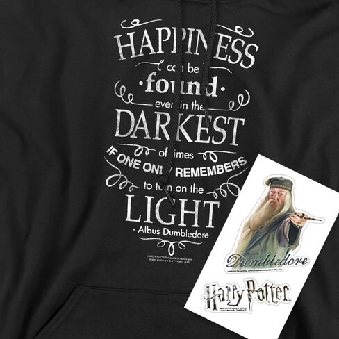 Popfunk Classic Harry Potter Dumbledore quote quote pullover hoodie sweetshirt in Saudi Arabia