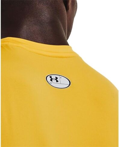 Under Armour Big & Tall HeatGear Armor Comp بدون أكمام منتصف الليل كحلي/أبيض 2XT in Kuwait