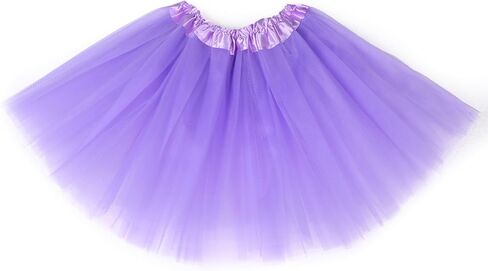 Girls Tutu Skirt 3 طبقات Tulle Toddler Ballet تنورات Girls Tulle Tuulle Dance Fit معظم 3-10 سنوات لأزياء حفلة الرقص (Navy Blue) in Kuwait