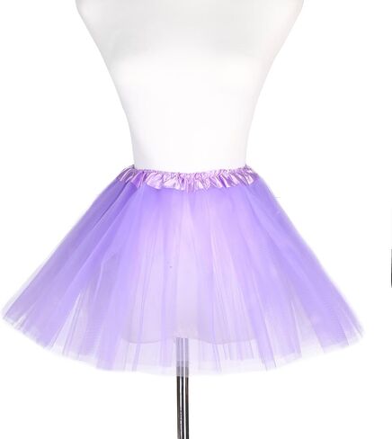 Girls Tutu Skirt 3 طبقات Tulle Toddler Ballet تنورات Girls Tulle Tuulle Dance Fit معظم 3-10 سنوات لأزياء حفلة الرقص (Navy Blue) in Kuwait