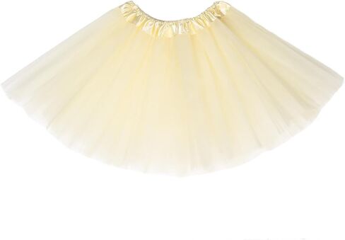 Girls Tutu Skirt 3 طبقات Tulle Toddler Ballet تنورات Girls Tulle Tuulle Dance Fit معظم 3-10 سنوات لأزياء حفلة الرقص (Navy Blue) in Kuwait