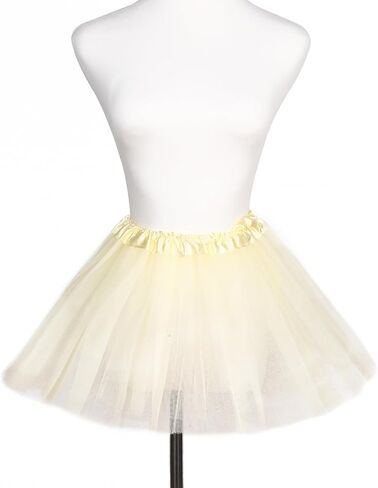 Girls Tutu Skirt 3 طبقات Tulle Toddler Ballet تنورات Girls Tulle Tuulle Dance Fit معظم 3-10 سنوات لأزياء حفلة الرقص (Navy Blue) in Kuwait
