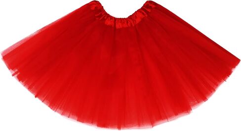 Girls Tutu Skirt 3 طبقات Tulle Toddler Ballet تنورات Girls Tulle Tuulle Dance Fit معظم 3-10 سنوات لأزياء حفلة الرقص (Navy Blue) in Kuwait