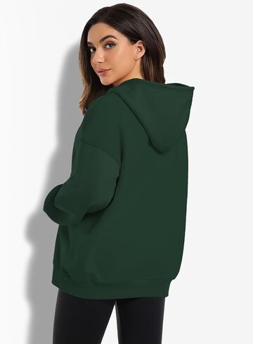2 Pack Womens Oversized Hoodies Sweatshirts Fleece Hooded Pullover Tops Sweaters Casual Comfy Fall Fashion in Kuwait