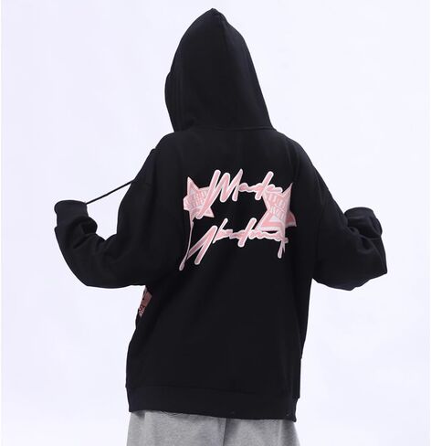 2023 Grunge Hoody Star Print Hoody Fairy Grunge Clothes Women Autumn Y2K Hoody Fashion Casual Long Sleeve Clothes in Saudi Arabia