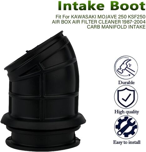 14073-1267 Carburetor Boot Duct fit for KAWASAKI Mojave 250 KSF250 Air Box Air Filter Cleaner 1987-2004 Carb Manifold Intake By MOPASEN in Saudi Arabia