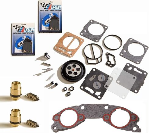 Carb Rebuild Kit With Needle & 62T Double Base Gasket Replacement for Yamaha 700 701 in Saudi Arabia