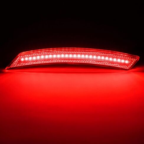 HECASA LED Marker Marker Light متوافق مع 2007-2015 MINI Cooper R55 R56 R57 R58 R59 R60 R61 ، Fender Pumper Lamps 4pcs Clear Lens White LED ، Clubman Hatch Convertible Coupe in Saudi Arabia