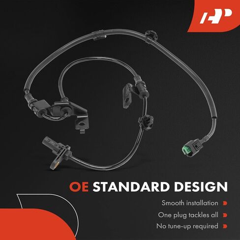 A -premium ABS Wheel Speed Sensor متوافق مع طرز KIA - Cadenza 2017 2018 2019 2020 - جانب السائق الأيسر الأمامي ، استبدل# 59810F6000 in Saudi Arabia