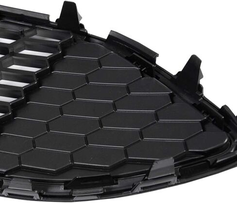 PIT66 Front Upper Center Sport Grille Grill, Compatible with Ford Focus S & SE 2015-2018 Honeycomb Style Replacement for #F1EZ-8200A, F1EZ-8200B in Saudi Arabia