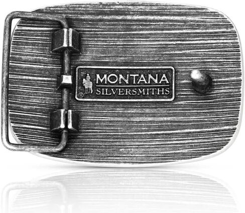 Montana Silversmiths Longhorn Collection Western Attitude Belt Buckle (Rope and Barbed Wire Longhorn) in Kuwait