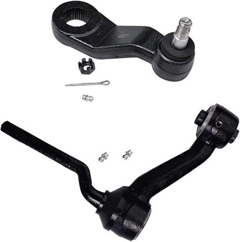 Detroit Axle - 16pc مجموعة التعليق الأمامية لعام 1998-2002 Mercury Grand Marquis Lincoln Town Car Ford Crown Victoria ، مفاصل الكرة قضبان Pitman Idler Arms تعديل الأكمام الخلفية الأمامية. in Saudi Arabia