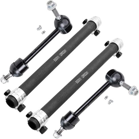 Detroit Axle - 16pc مجموعة التعليق الأمامية لعام 1998-2002 Mercury Grand Marquis Lincoln Town Car Ford Crown Victoria ، مفاصل الكرة قضبان Pitman Idler Arms تعديل الأكمام الخلفية الأمامية. in Saudi Arabia
