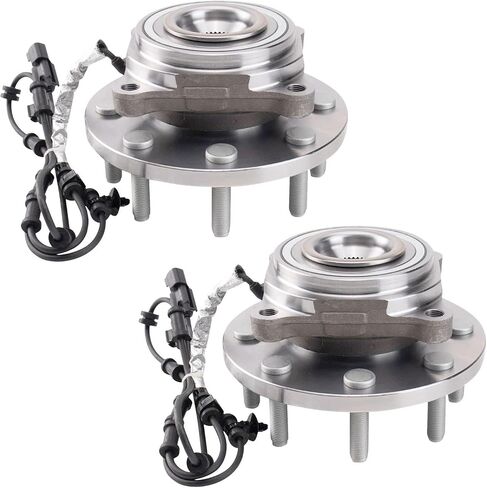 2 Piece Front Wheel Bearing & Hub Assembly Set Compatible with 2019-2024 Ram 2500 3500 in Saudi Arabia