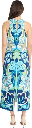 Donna Morgan Women's Sleeveless Floor-Length A-line Maxi Structured Bodice with Back Zipper-Elegant Wedding Guest Dress in Saudi Arabia