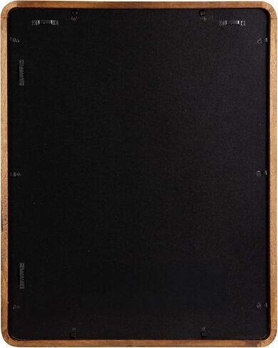 Kate and Laurel Inglewood Modern Wall Picture Frame Set of 3; 16x20 matted to 8x10; Walnut Brown; Three-Piece Frame Set for Gallery Wall Accent Set in Living Room Decor in Saudi Arabia
