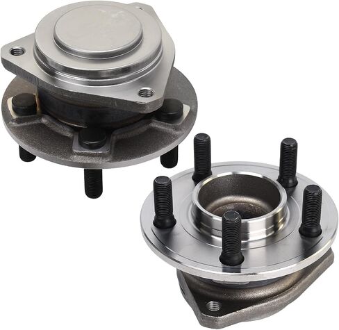 KUSATEC 513325 2pcs Front Wheel Bearing and Hub Assembly Compatible with 2012-2020 for Chrysler 300, Dodge Challenger, 5 Lug Bolts w/ABS in Saudi Arabia