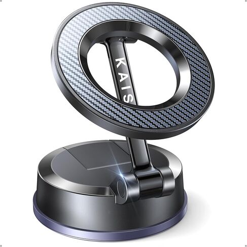for MagSafe Car Mount【Windshield + Dash】Suction Cup Magnetic Phone Holder for Car Phone Holder Mount【Strong Magnets】Foldable Cell Phone Mount Hands Free Car Phone Holder for iPhone 16 Pro Max 15 14 13 in Saudi Arabia