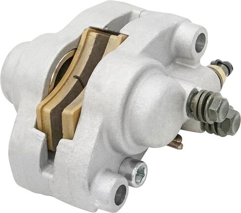 Caltric Rear Brake Caliper with Pads Compatible with Polaris 1910691 1910270 1910367 1910449 in Saudi Arabia