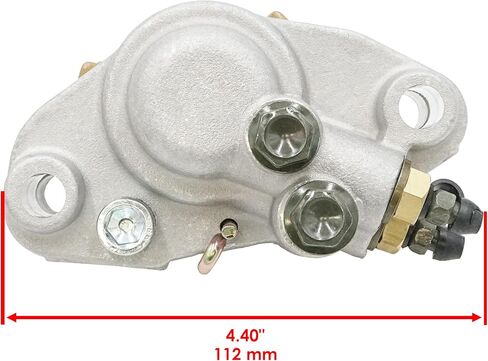 Caltric Rear Brake Caliper with Pads Compatible with Polaris 1910691 1910270 1910367 1910449 in Saudi Arabia