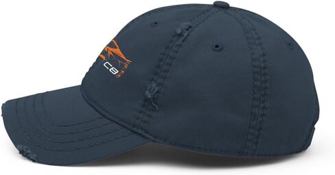 2024 سيارة رياضية C8 Dad Hat لسائقي Corvette تضخيم Orange Silhouette Silhouette Caped Caped Cap in Kuwait