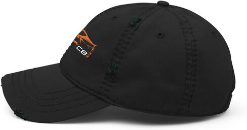 2024 سيارة رياضية C8 Dad Hat لسائقي Corvette تضخيم Orange Silhouette Silhouette Caped Caped Cap in Saudi Arabia