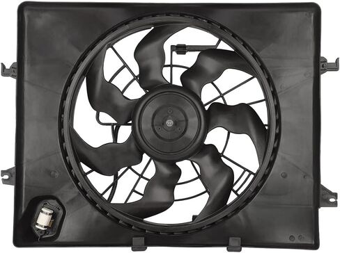 ECCPP Radiator Fan Assembly fit 2014 for Hyundai for Sonata 2014-2015 for Kia for Optima 623770 674-60239 HY3115150 in Saudi Arabia