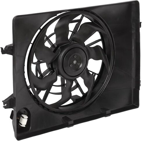 ECCPP Radiator Fan Assembly fit 2014 for Hyundai for Sonata 2014-2015 for Kia for Optima 623770 674-60239 HY3115150 in Saudi Arabia