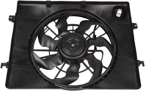 ECCPP Radiator Fan Assembly fit 2014 for Hyundai for Sonata 2014-2015 for Kia for Optima 623770 674-60239 HY3115150 in Saudi Arabia
